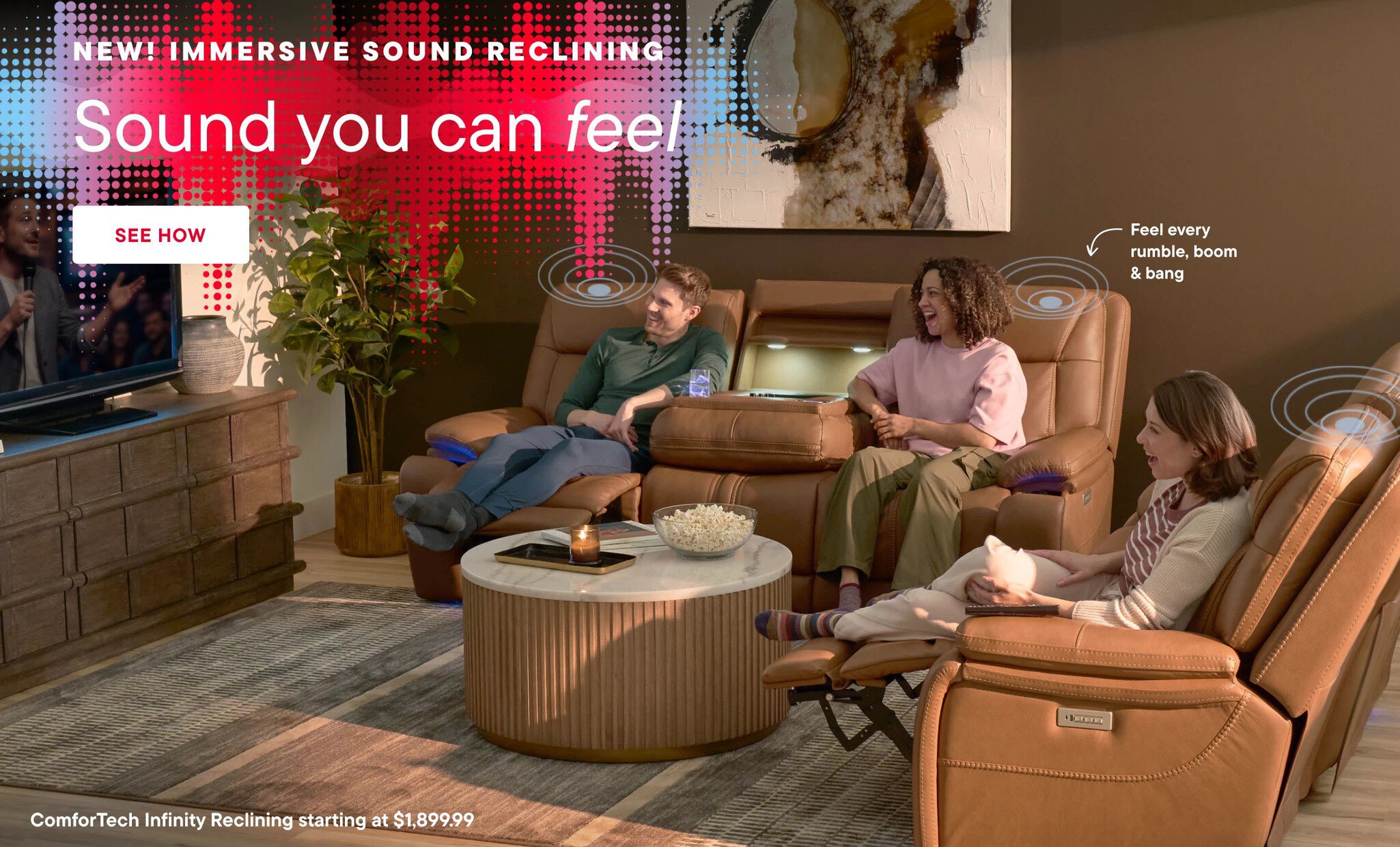 ComforTech Infinity Reclining starting at $1,899.99