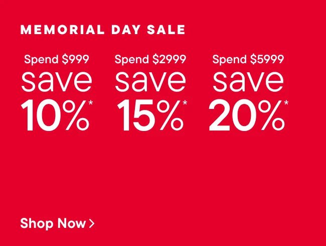 20% off select purchases