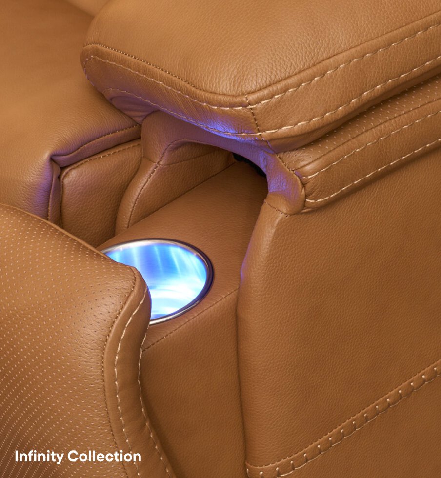 Built-in cupholders