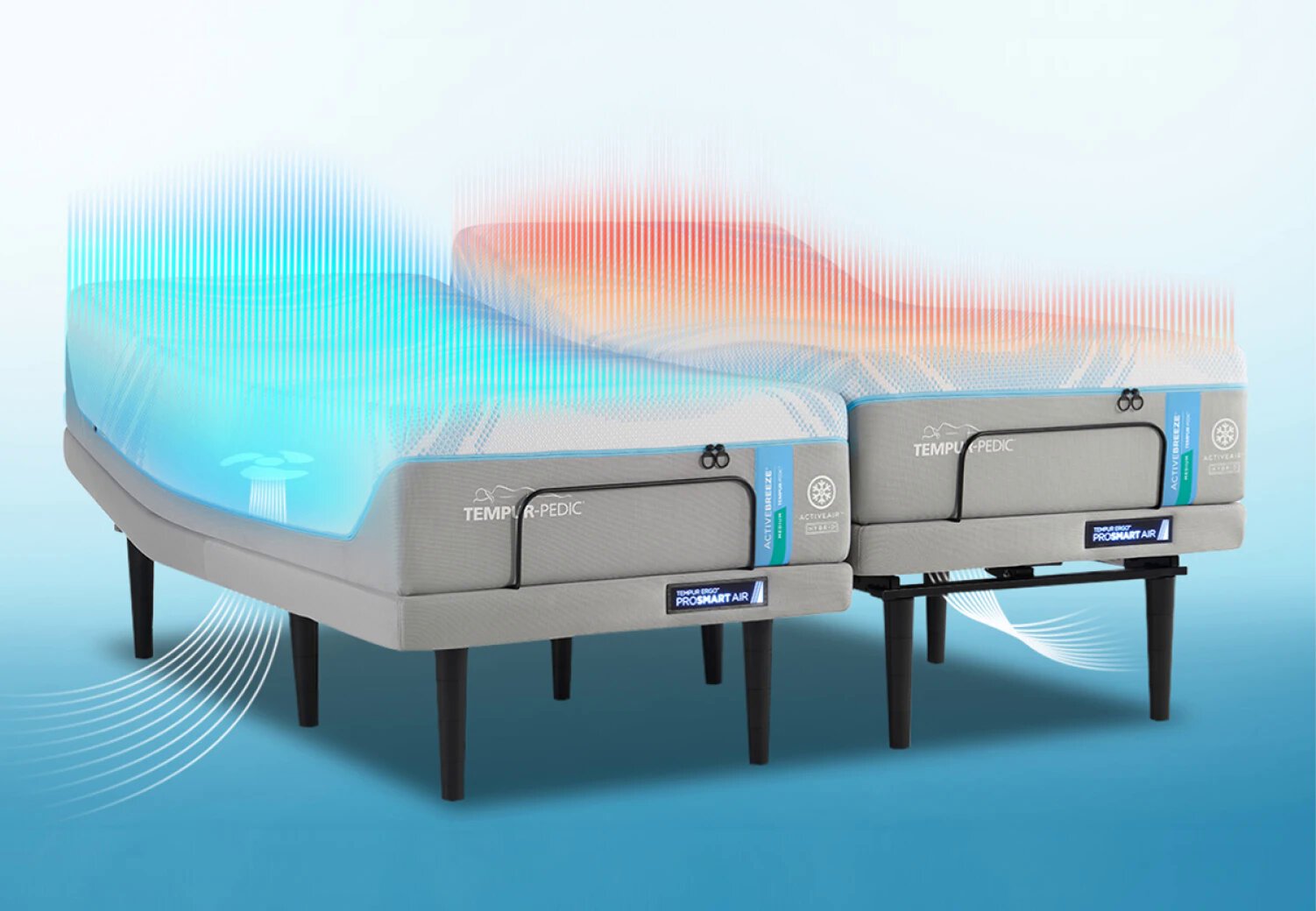 ActiveBreeze® Smart Bed Discover personalized climate control.