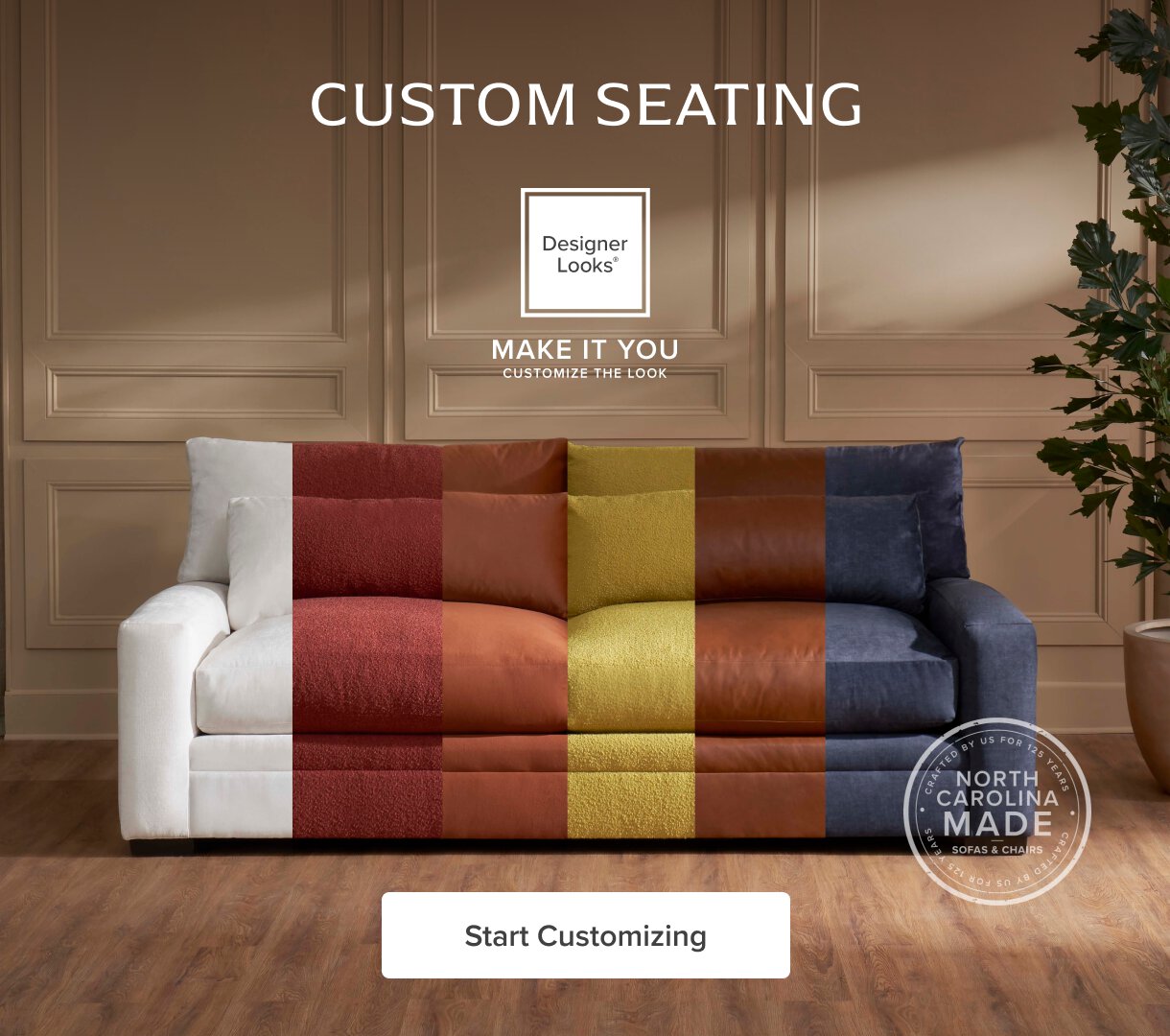 Custom Seating Designer Looks Make It You
