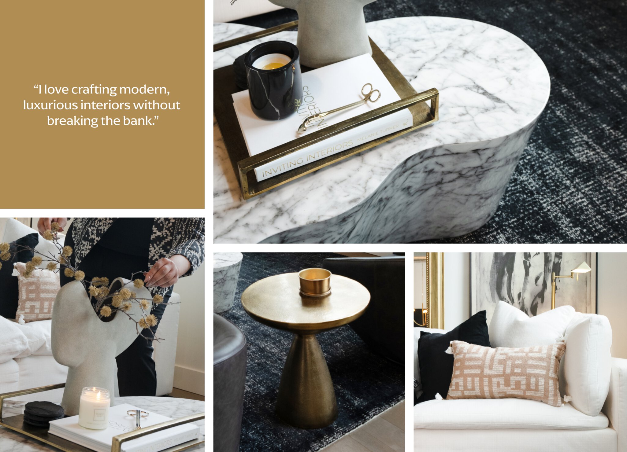 crafting modern luxurious interiors without breaking the bank