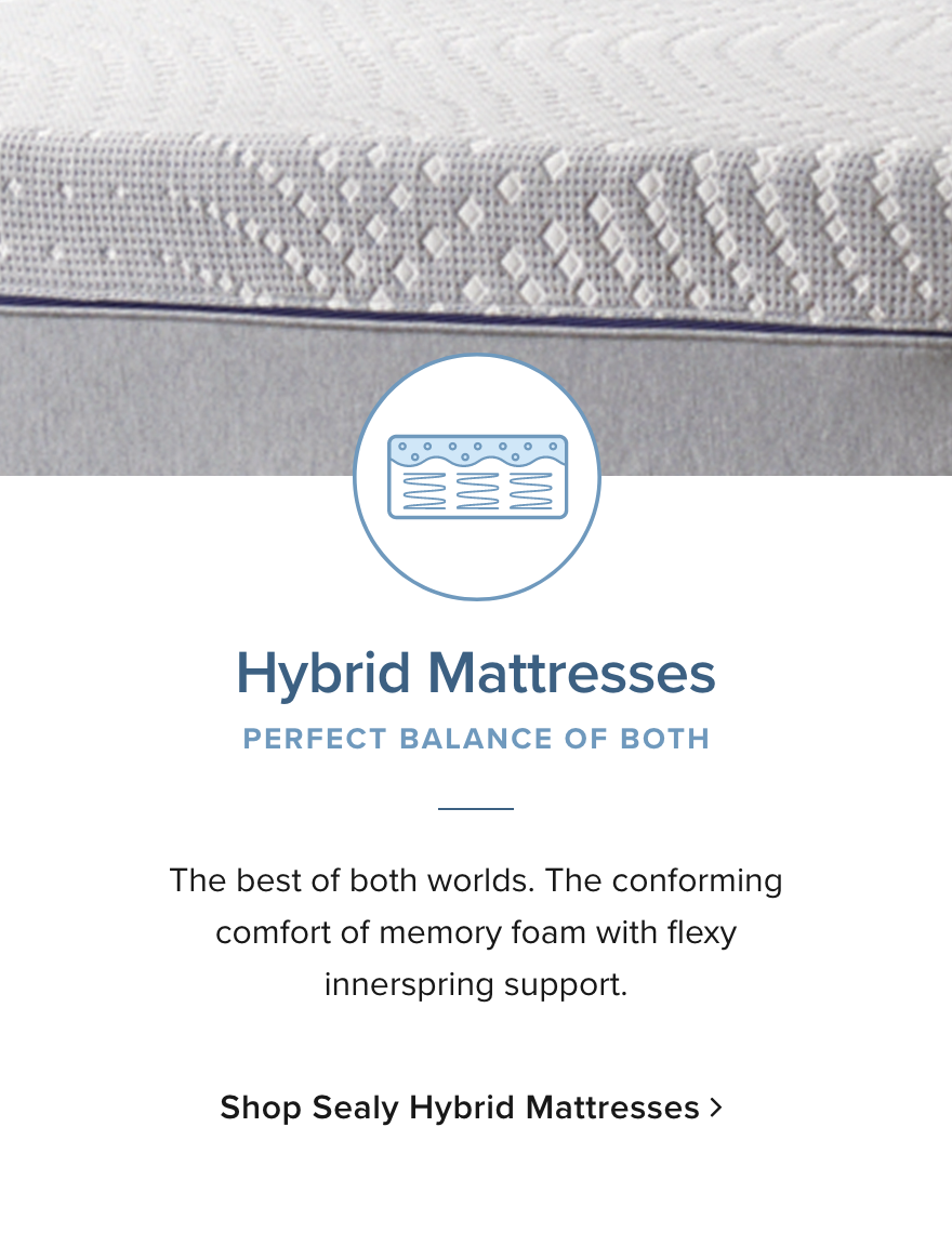 Shop Sealy Hybrid Mattresses