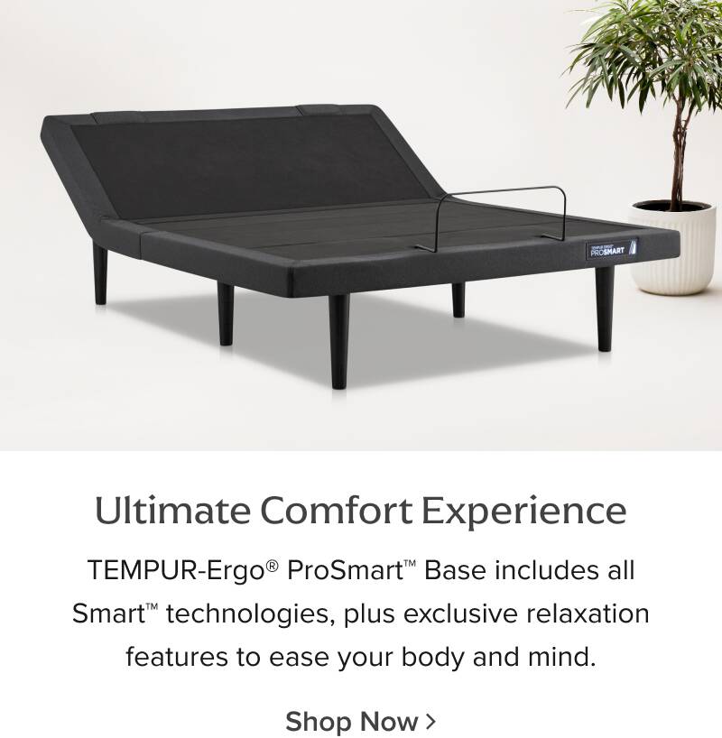 Ultimate Comfort Experience - Tempur-Ergo ProSmart base