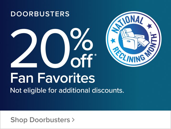 20% off fan favorites