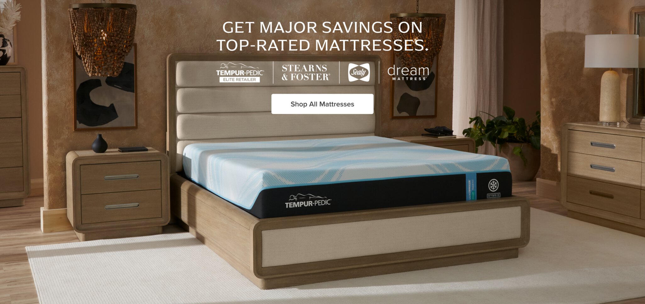 Get major savings on top-rated mattresses.