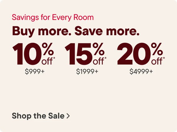 Buy more. Save more.