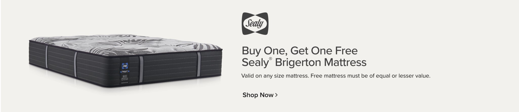 Buy One, Get One Free Sealy Brigerton Mattresses