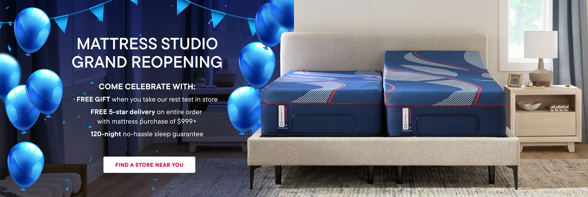 Mattress Studio Grand Reopening