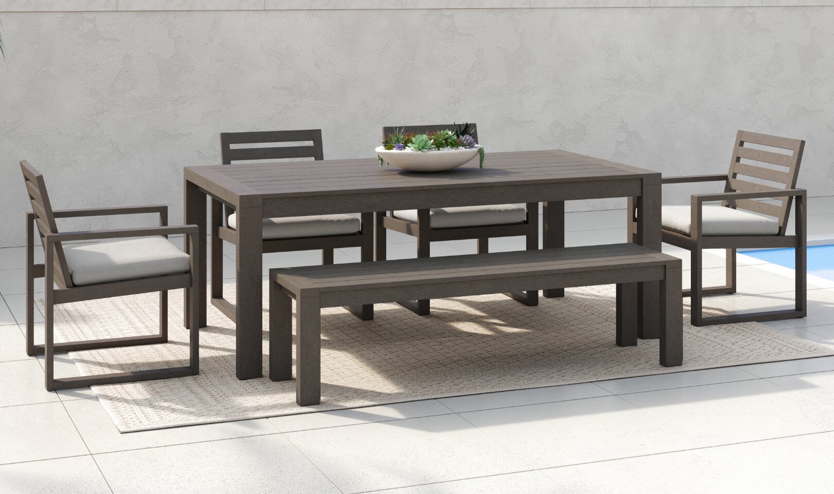 Laguna Six-Piece Outdoor Dining Set