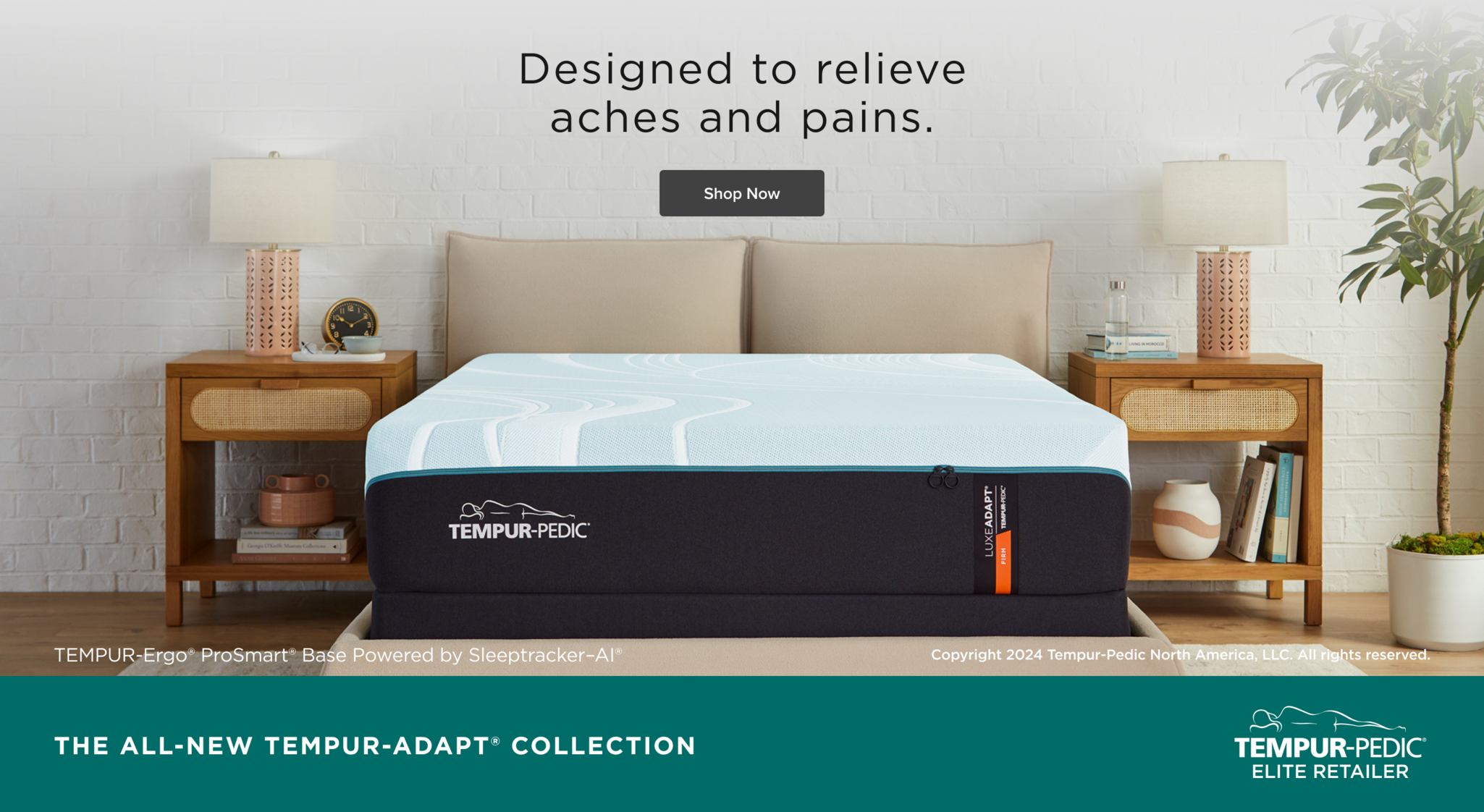 Designerd to relieve aches and pains. The all new Tempur-Pedic Tempur-Adapt Collection - Shop Now