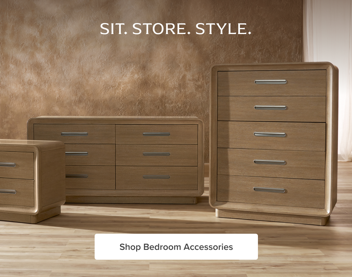 Sit. Store. Style: Shop Bedroom Accessories