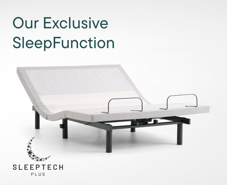 Our Exclusive SleepFunction: Keep dreamin’ with specialized bases 
