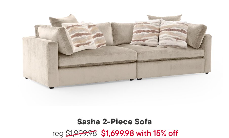Sasha 3-Piece Sectional