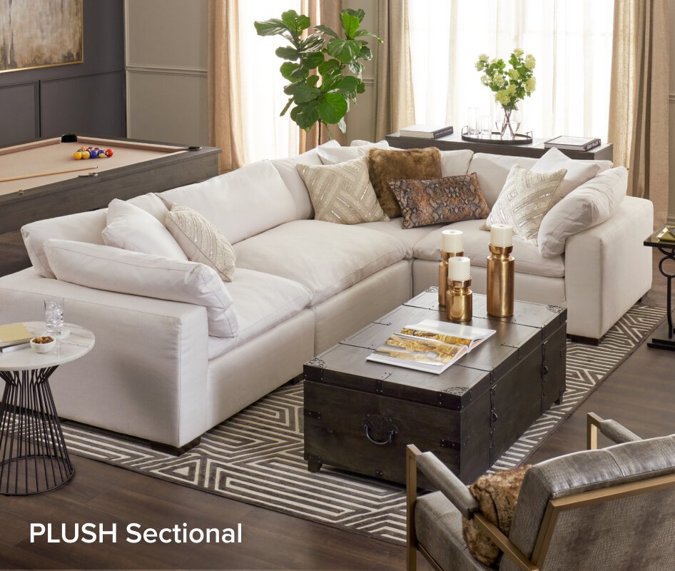 Plush Sectional