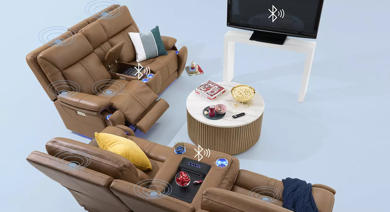 Bluetooth sofa diagram