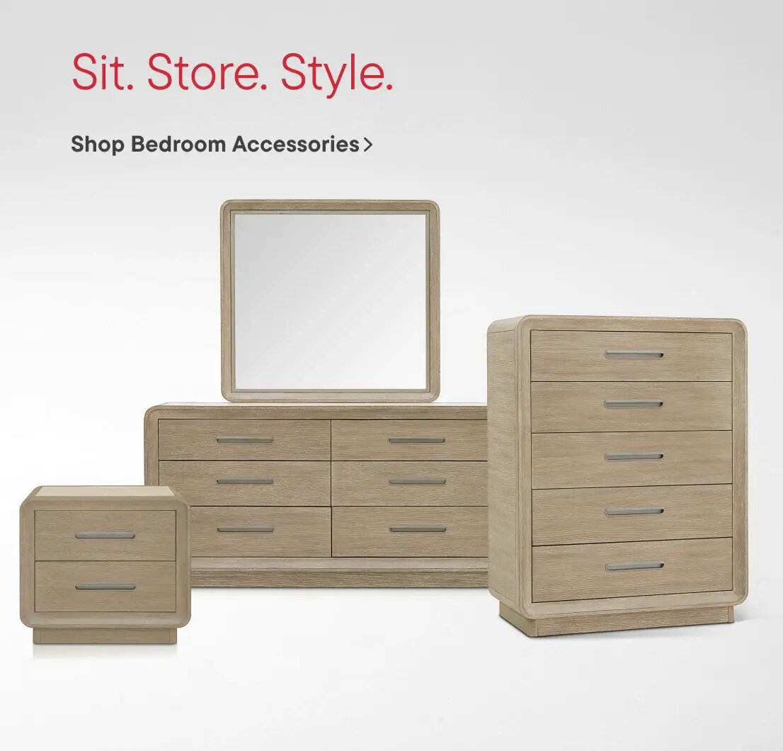 Sit. Store. Style: Shop Bedroom Accessories