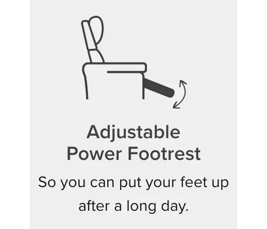 adjustable footrest