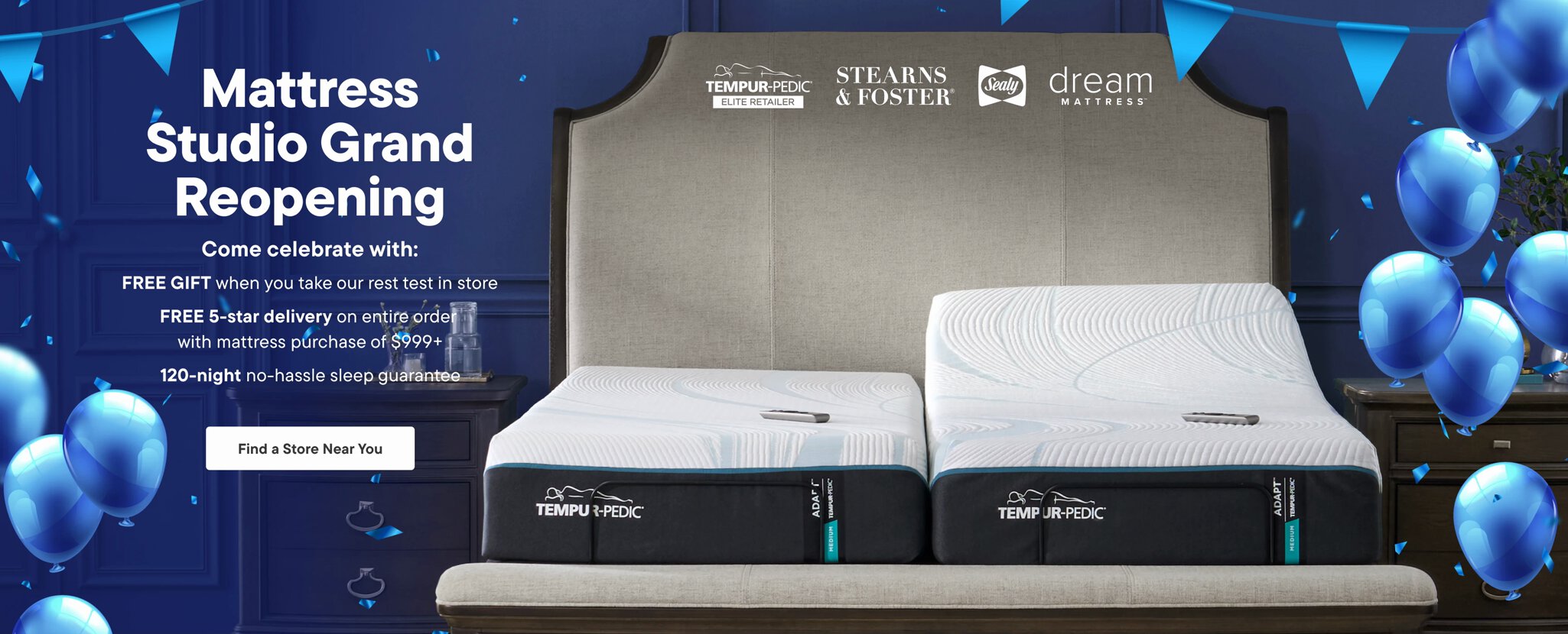 Mattress Studio Grand Reopening