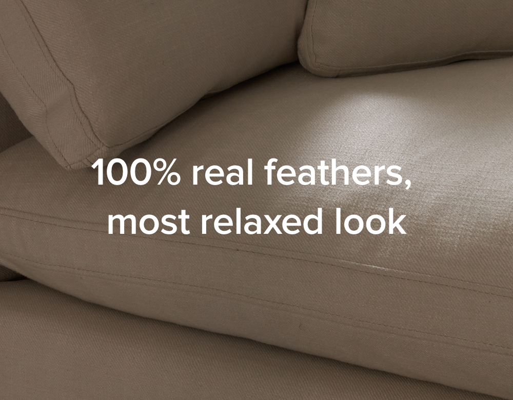 100% Feather Filled Cushions