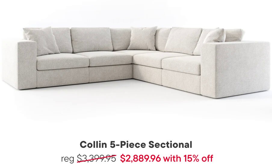Collin 5-Piece Sectional