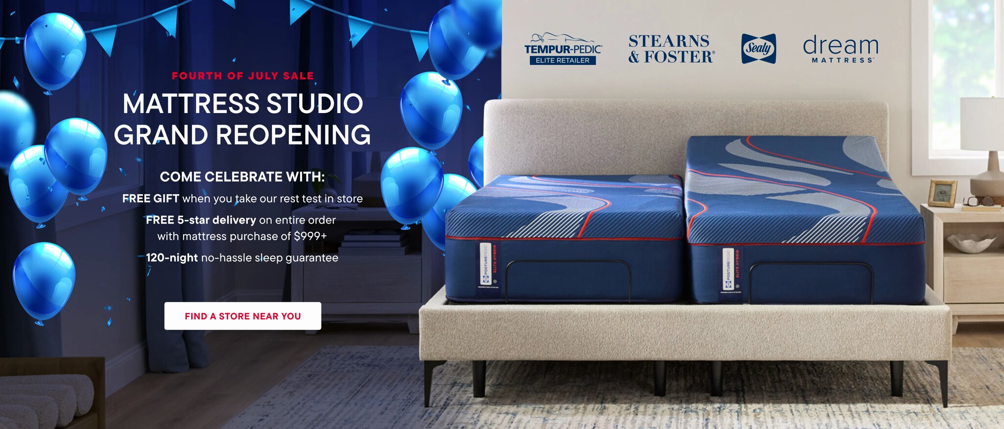 Mattress Studio Grand Reopening