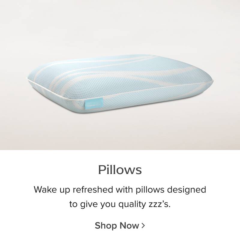 Pillows - Wake up refreshed with pillows designed to give you the quality zzz's. Shop Now