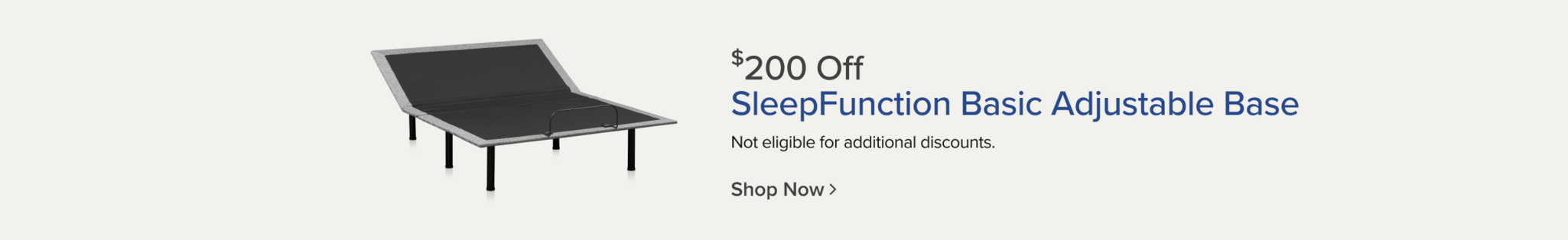 $200 Off SleepFunction Basic Adjustable Base - Shop Now