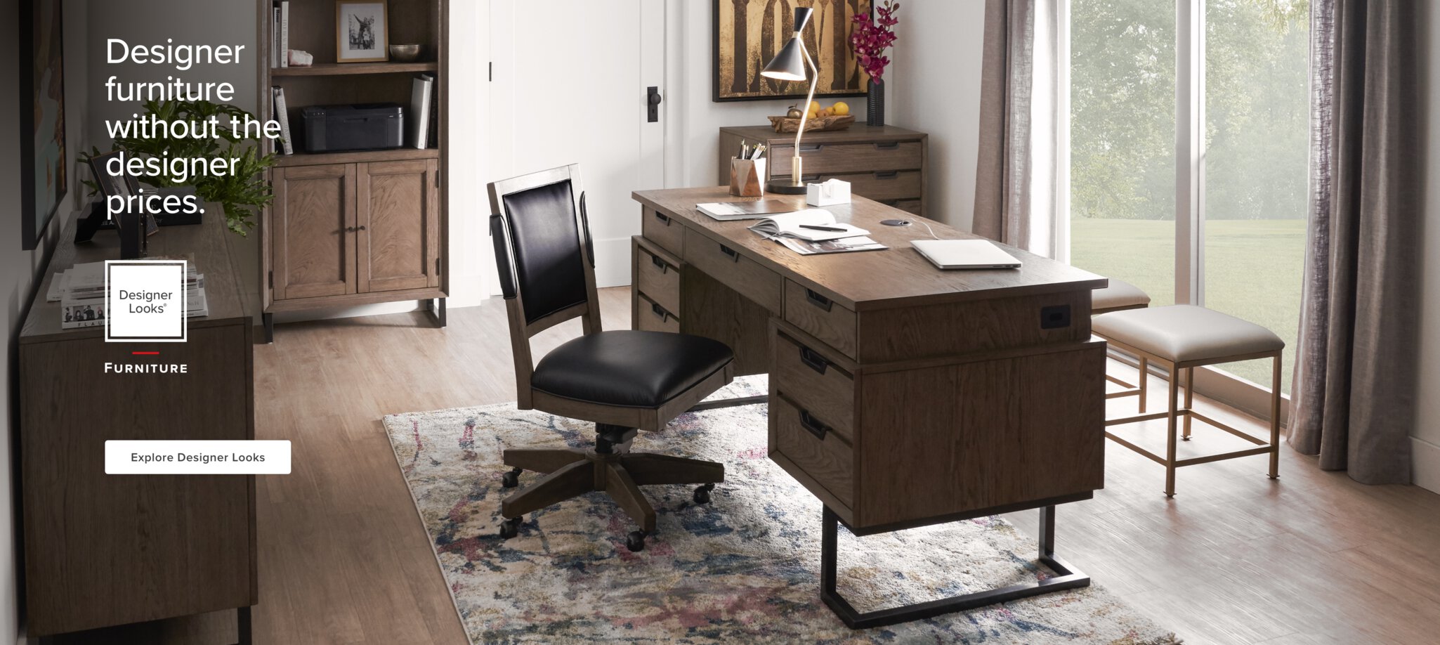 Designer Furniture without the Designer Prices. Explore Designer Looks Living Room Furniture