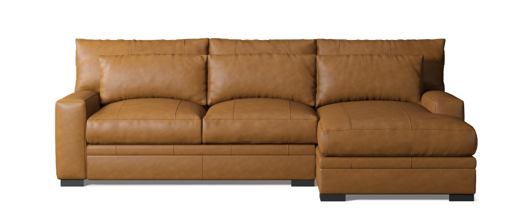 Winston leather sofa